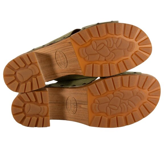 Kork-Ease Women's Tatum Leather 2-3/4" Heel Slide Sunflower Platform Sandals 10M - Picture 7 of 13